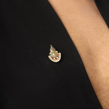 Shyam Baba Brooch