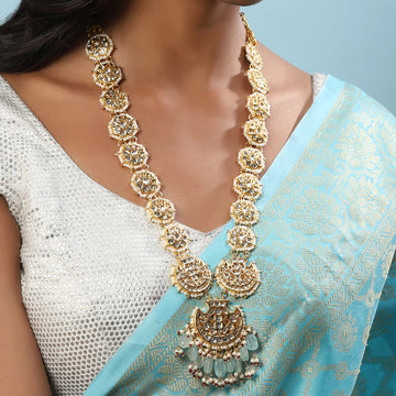 Ruby Raang Women's Kundan Necklace