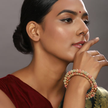 Navratan Meenakari Bangle