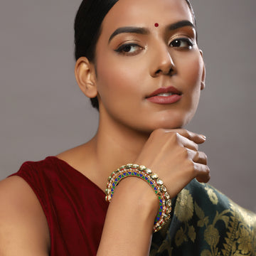 Navratan Meenakari Bangle
