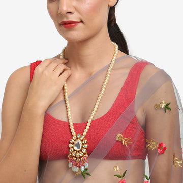 Long Kundan Neckpiece