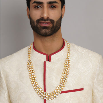 Kundan Maharaja Layered Neckpiece