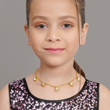 Kundan Necklace for Kids
