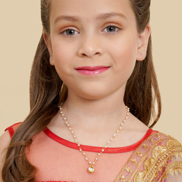 Kundan Necklace for Kids