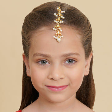 Kundan Maang Tikka for Kids
