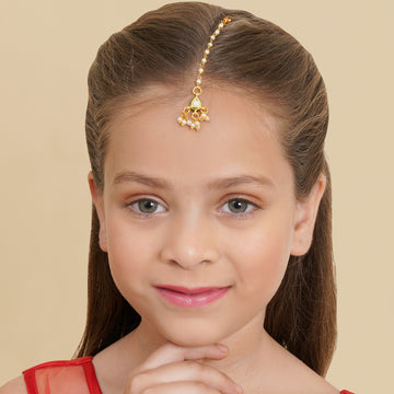 Kundan Maang Tikka for Kids