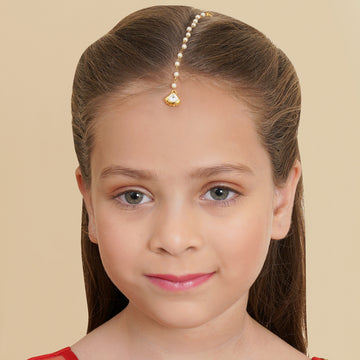 Kundan Maang Tikka for Kids