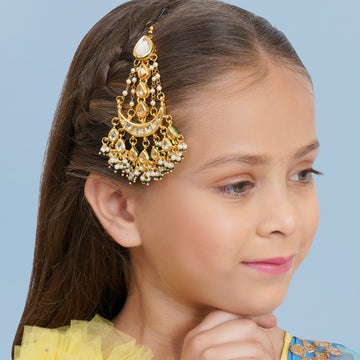 Ruby Raang Kundan Passa/Jhoomar for Kids