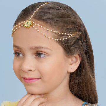 Ruby Raang Kundan Matha Patti for Kids