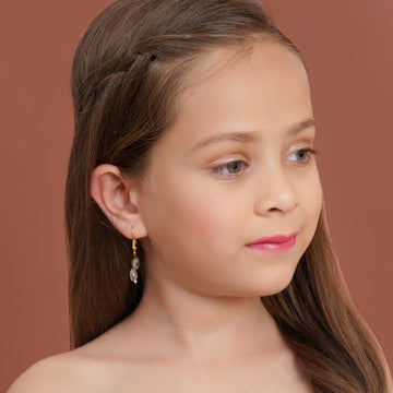Stone Earrings for Kids