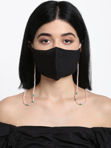 Stone And Gold Mask Chain