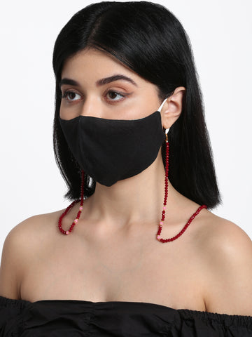 Stone And Gold Mask Chain