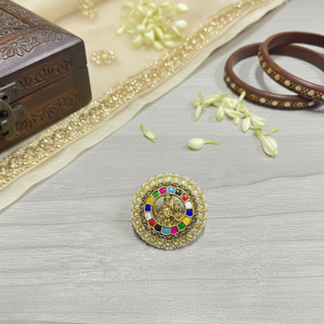 Kundan Multi Brooch