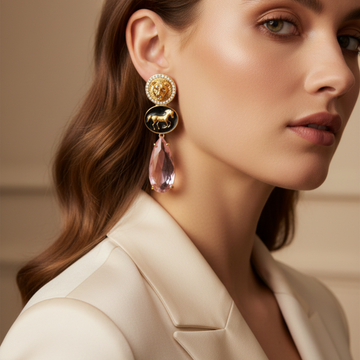 Horse Motif Earrings