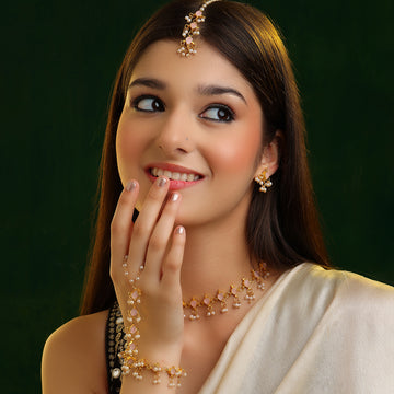 Motimala Pearl Complete Jewellery Set