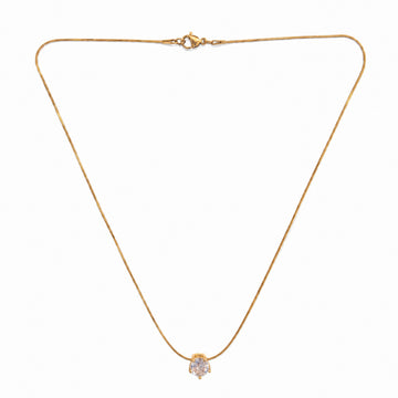Gola Sphere Ball Pendant Necklace – Gold