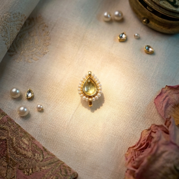 Boond Kundan Clip-On Nath