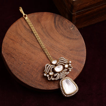 Maang Tikka & Maharani Head Jewelry by Ruby Raang Shop from wide range of Maang Tikka, Matha Patti & Custom Hair Jewelry 