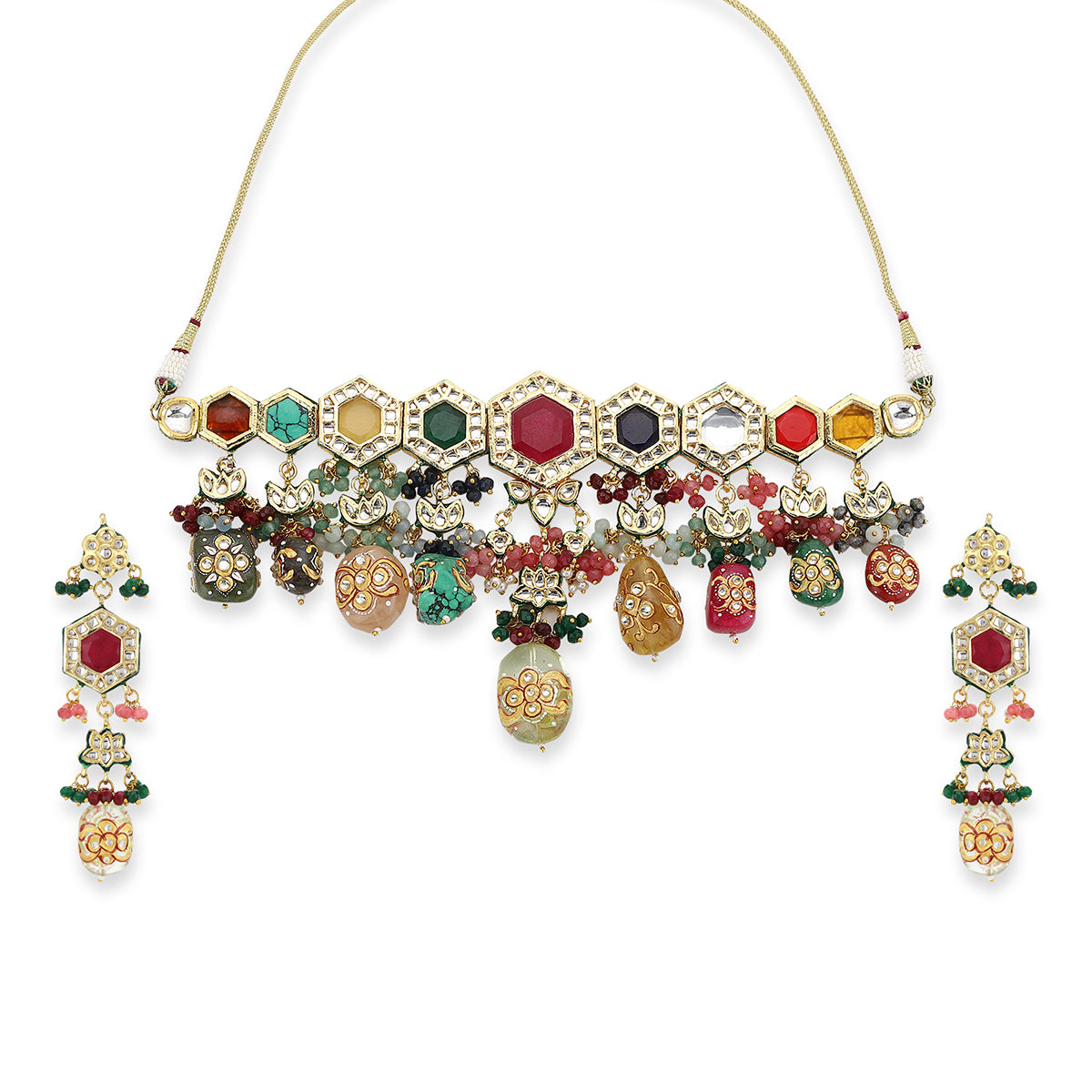 antique royal kundan bridal jewellery