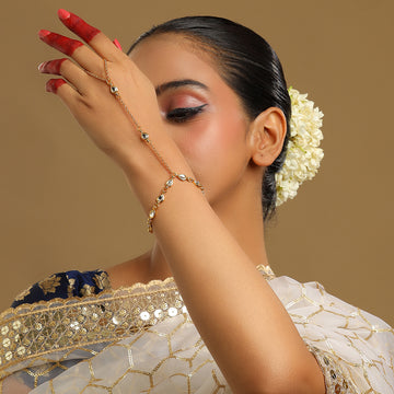 Kundan & Gold Haath Phool