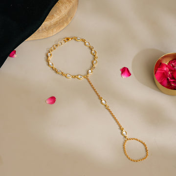 Kundan & Gold Haath Phool
