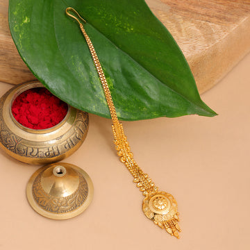Gold Maang Tikka
