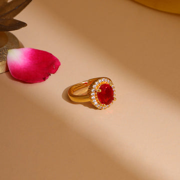 Red Stone Ring