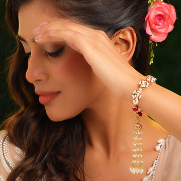 Ruby Raang Royal pearl bracelet