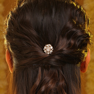 Ruby Raang Crown Leaf Hair pin