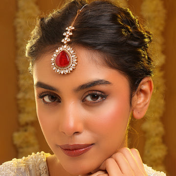 Ruby Raang Laal shringar tikka