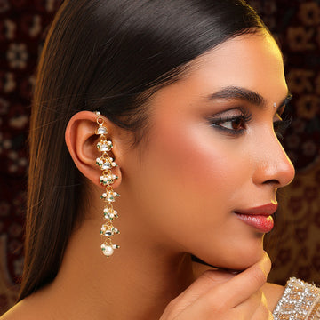 Ruby Raang Noor Ear cuff earrings