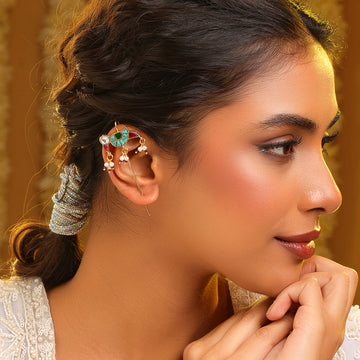 Ruby Raang Maroon drops Earcuff