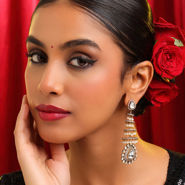 Ruby Raang Mirror Drop Earrings