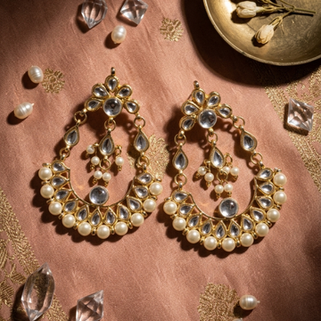 Noor Pearl Chandbali