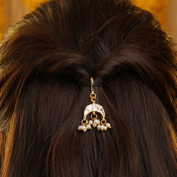 Ruby Raang Dangling Jhumka Hair pin