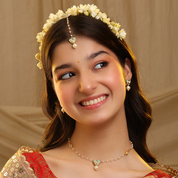 Ruby Raang 3-Piece Pearl Drop set