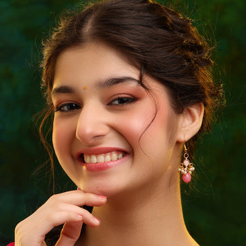 Ruby Raang Rosebud glow earrings