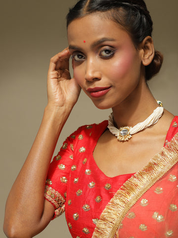 Kundan & Pearl Choker