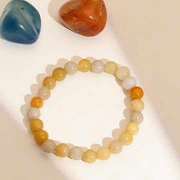 Yellow Aventurine Crystal Beads Bracelet