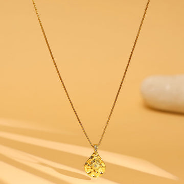 Gold Plated Necklace by Ruby Raang