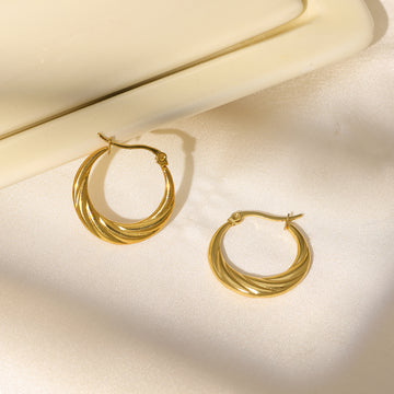 Golden Hoops Women by Ruby Raang
