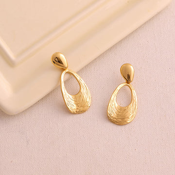 Golden Earrings by Ruby Raang