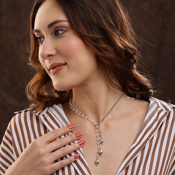 Beaded Layered Necklace by Ruby Raang
