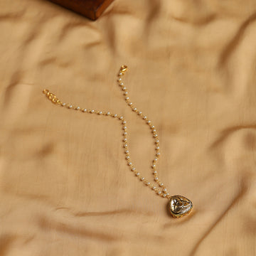 Ruby Raang Women's Kundan Necklace