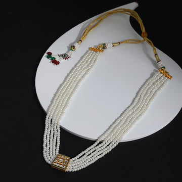 Pearl Kundan Neckpiece