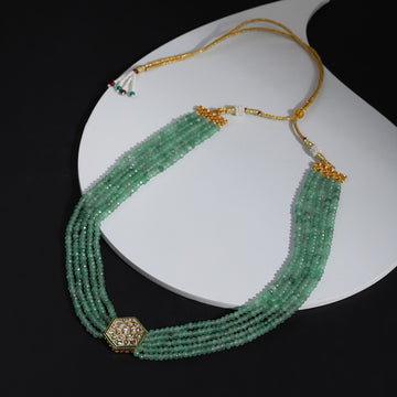 Green Kundan Neckpiece