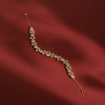 Kundan Beaded Hair Band