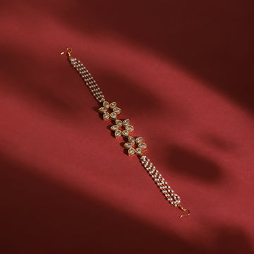 Kundan Beaded Hair Band