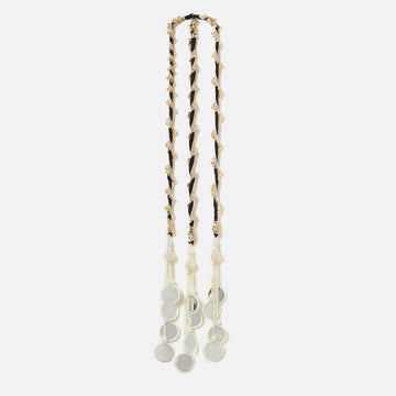 Pearl and Mirror Work Parandi