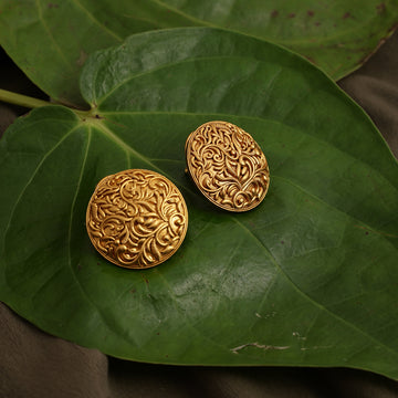 Round Golden Studs